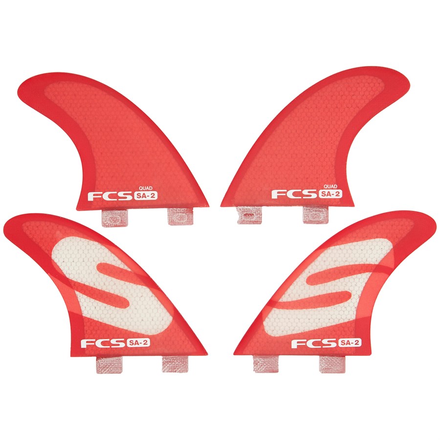 FCS SA-2 PC Large Quad Fin Set | evo