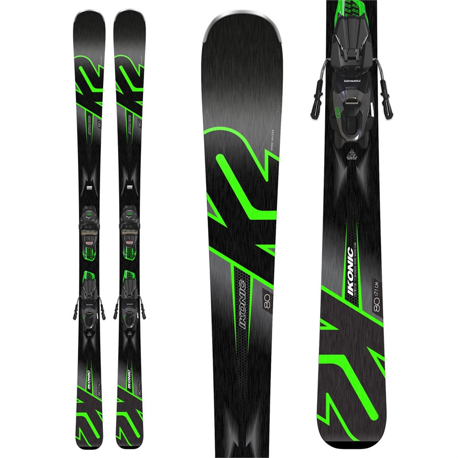 K2 Ikonic 80 Skis + M3 10 Compact Bindings 2019 | evo Canada