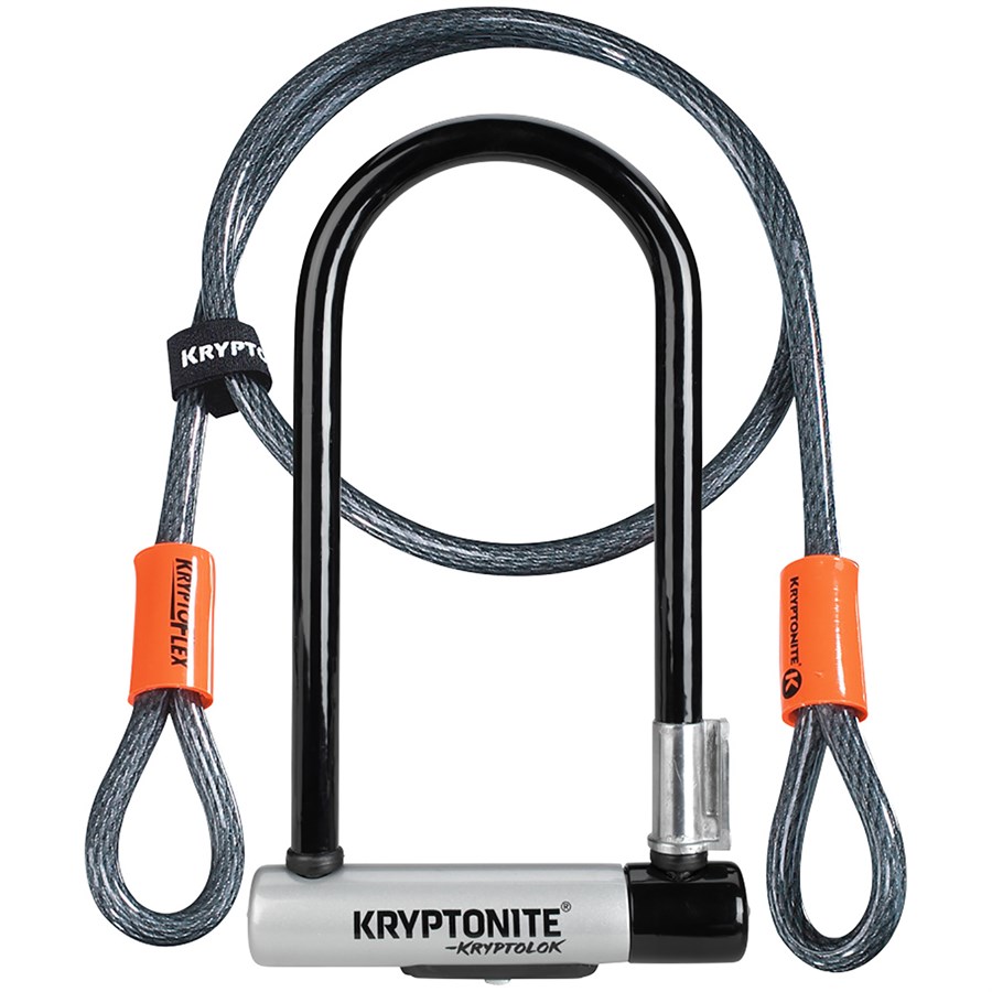 Kryptonite KryptoLok STD ULock with 4' Flex Cable evo