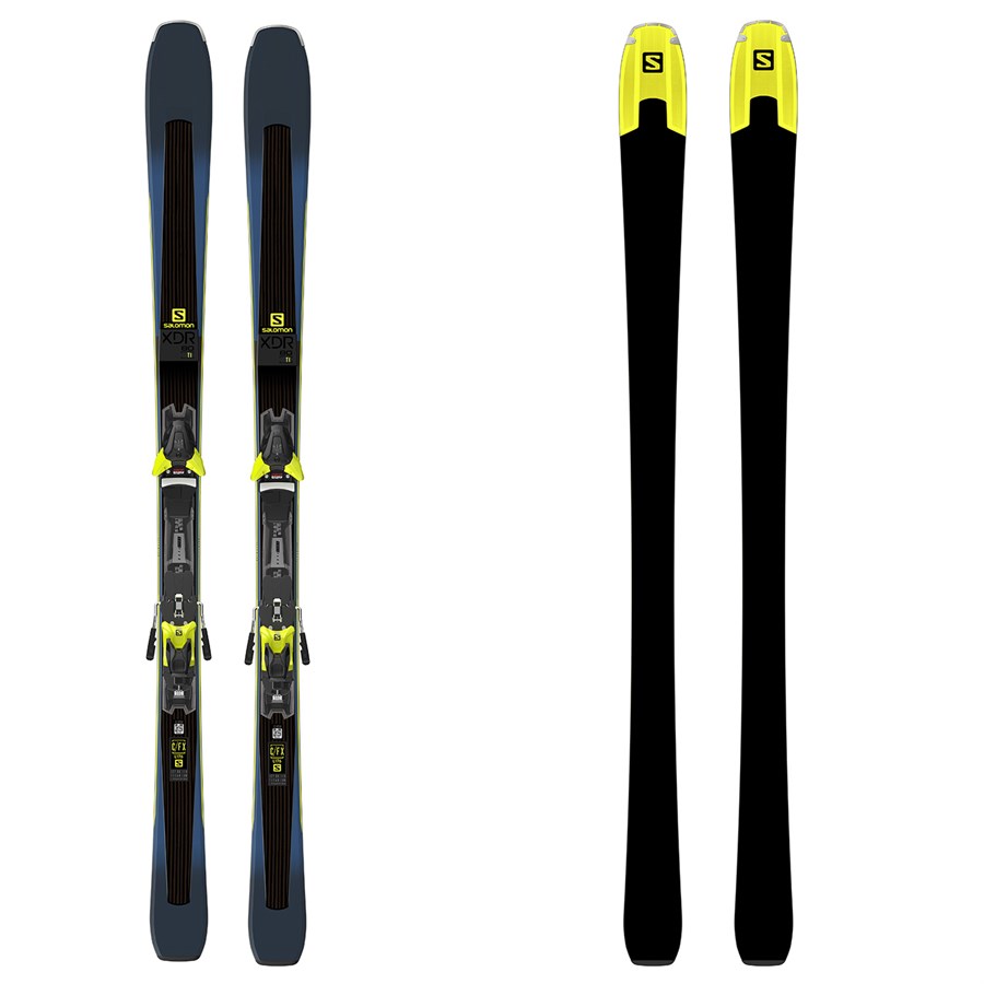 Salomon XDR 80 Ti Skis Z12 Walk Bindings 2019 evo