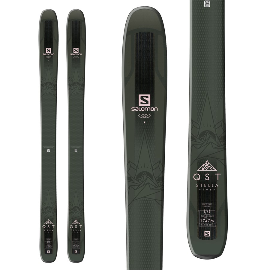 Salomon QST Stella 106 Skis Women s 2019 evo