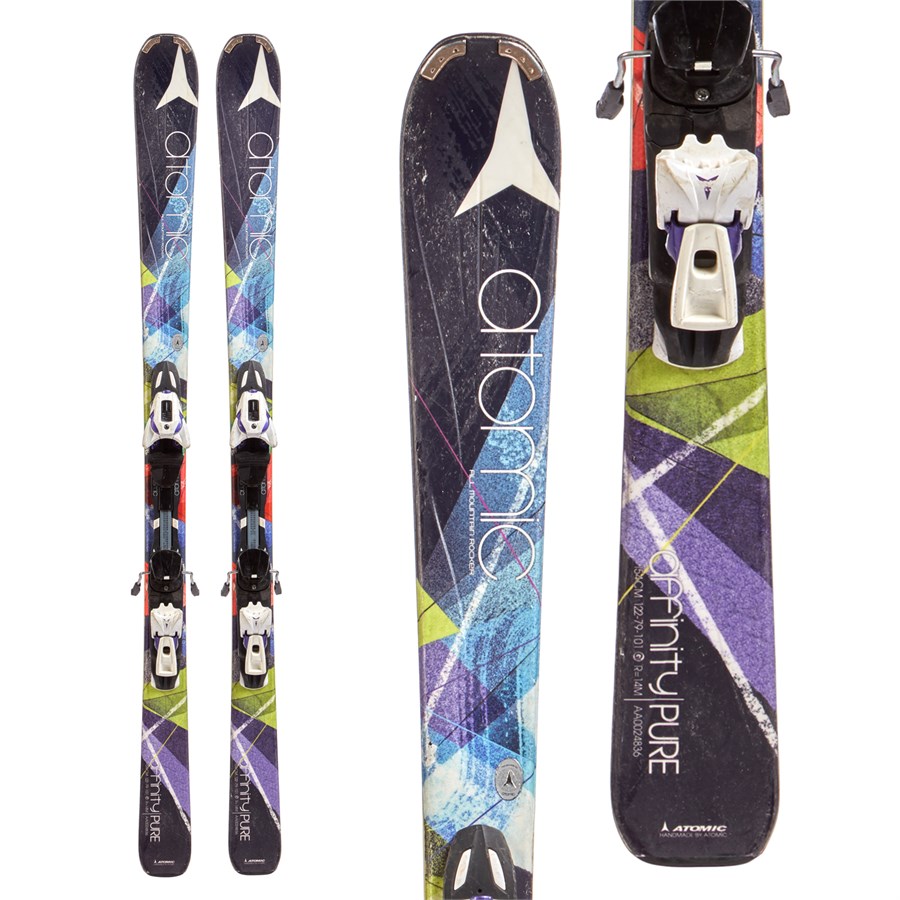 Atomic Affinity Pure Skis + EZY 10 Demo Bindings - Women's 2014