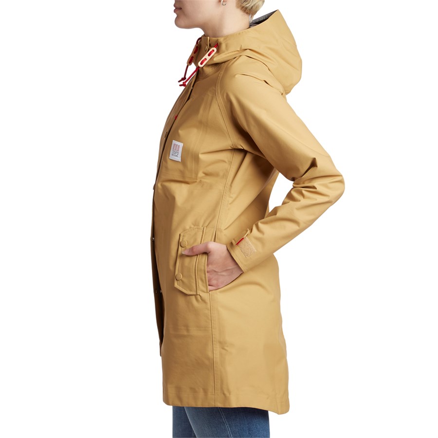 topo designs tech 3l trench coat