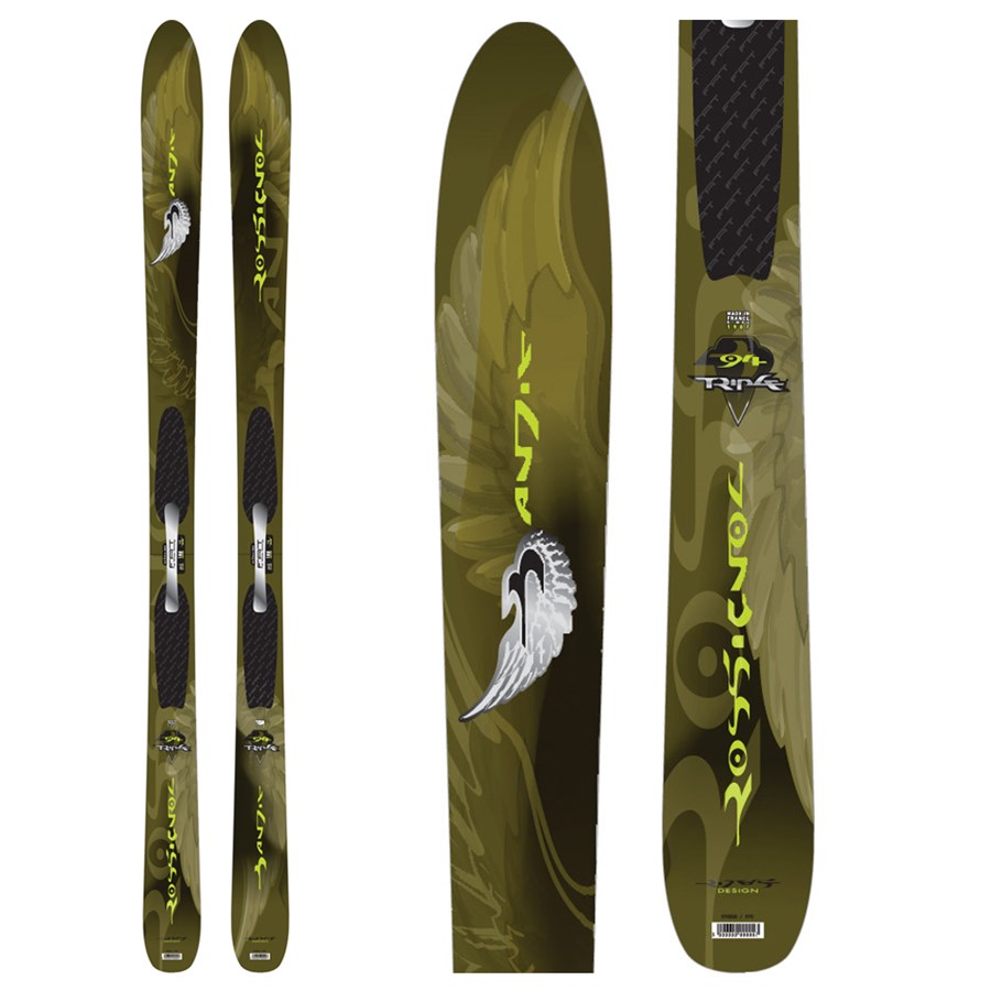 Rossignol Bandit B94 Triple Skis + Bindings - Used 2008 - Used | evo