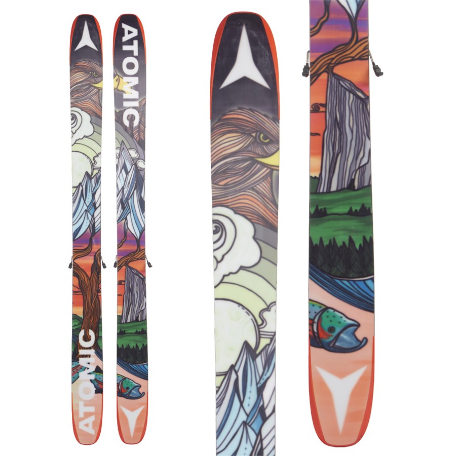 Atomic Backland Bent Chetler Skis Marker Jester 18 Pro Ski