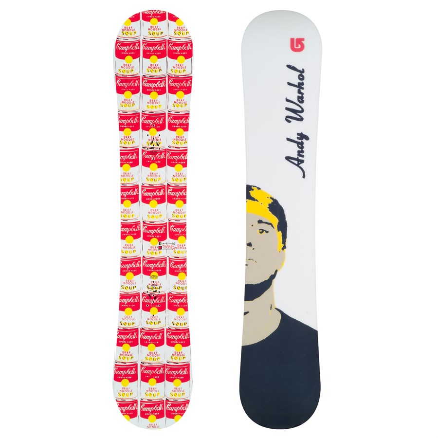 Burton Andy Warhol Snowboard TWIN 54 LTD - スノーボード