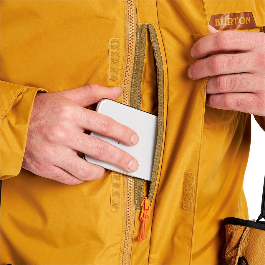 burton dunmore jacket forest night