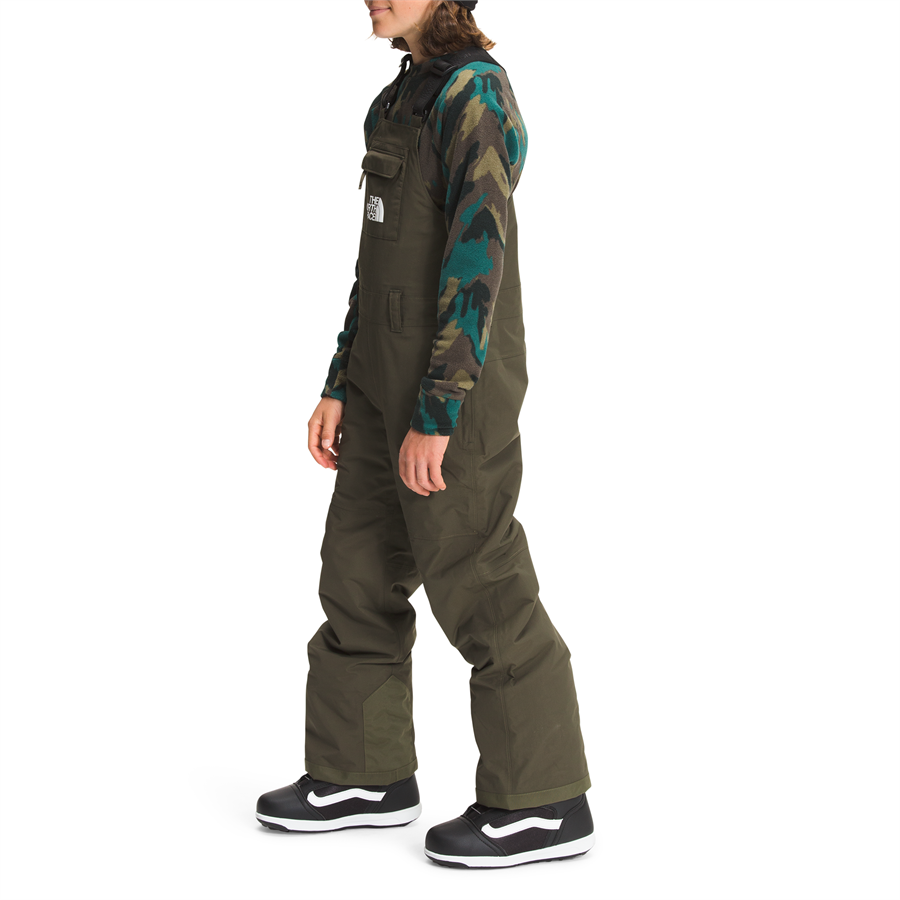 the north face youth freedom insulated snow bib