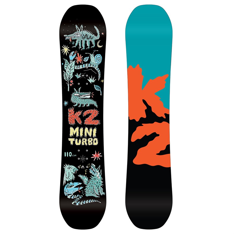 k2 mini turbo kids snowboard and binding package