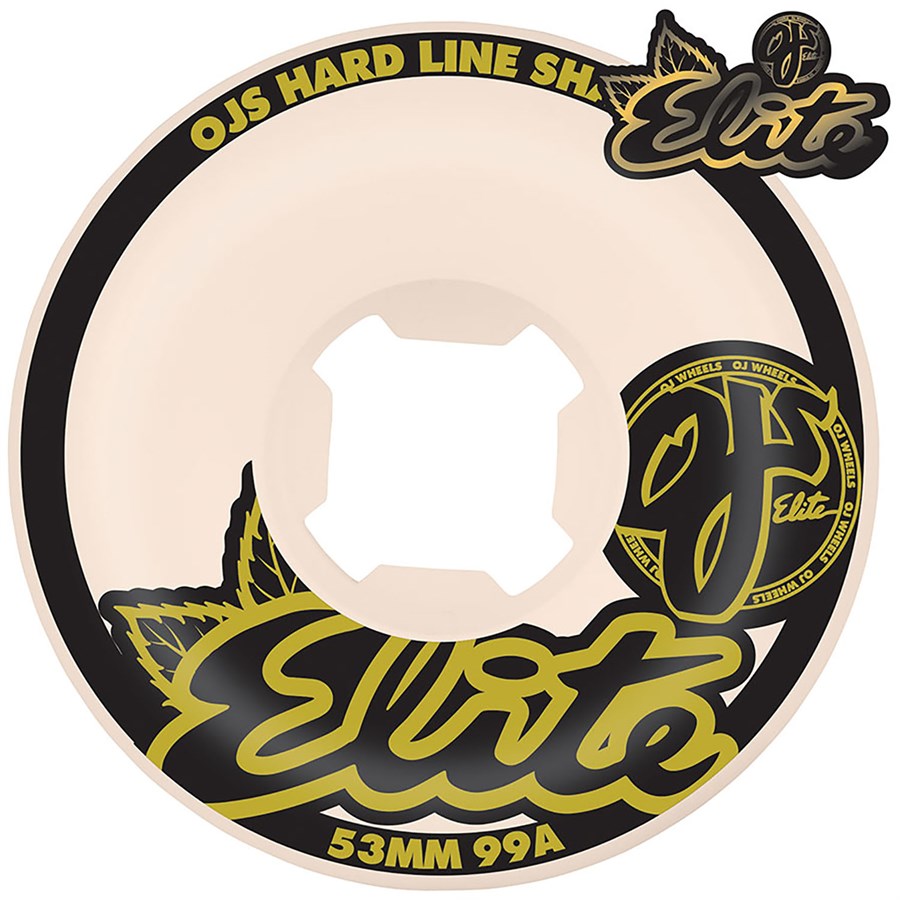 オージェー OJ WHEELS ELITE HARD LINE 99A 55mm 55mm Elite Hardline 99a | OJ Skateboard Wheels
