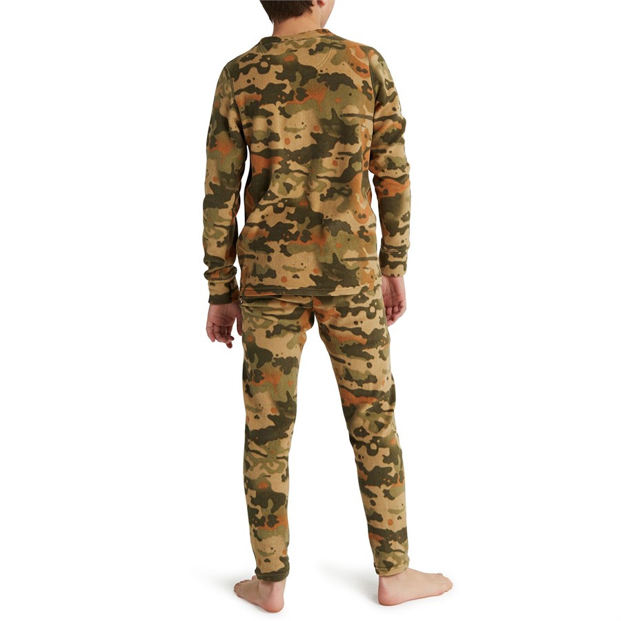 burton fleece base layer set