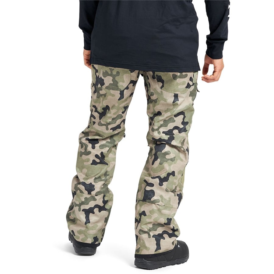 burton camo pants