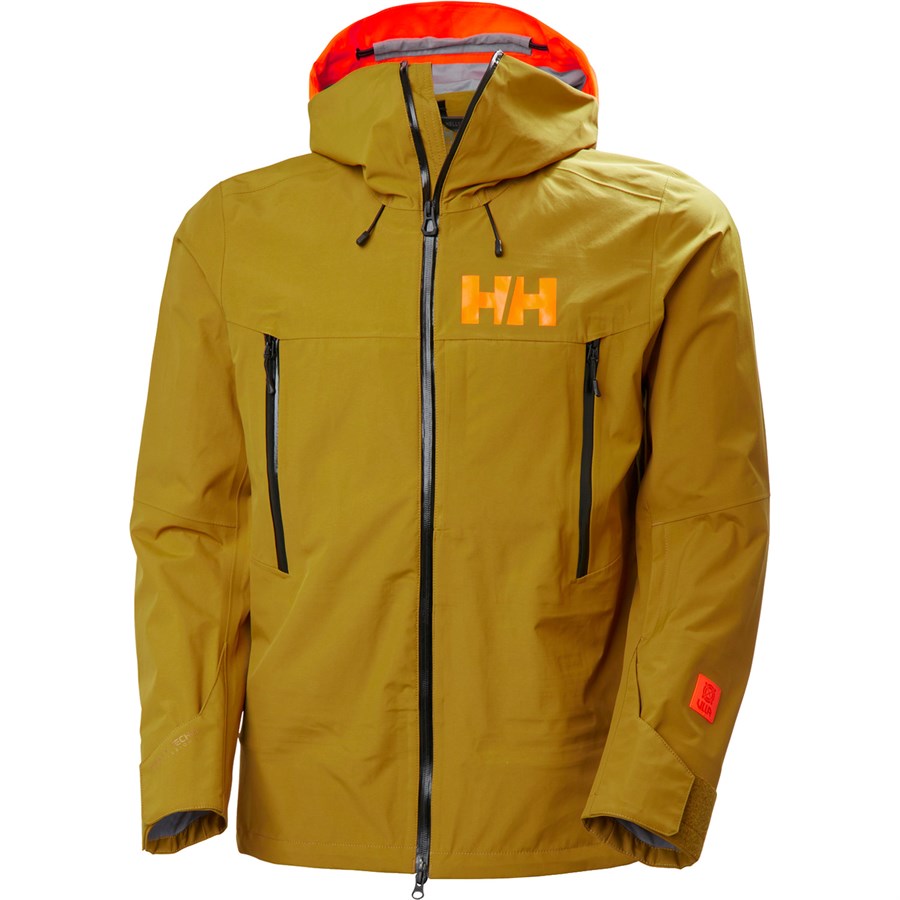 HELLY HANSEN スノージャケット (Yellow×Black) Vintage 90s Helly Hansen Ski Jacket US Freestyle Grand