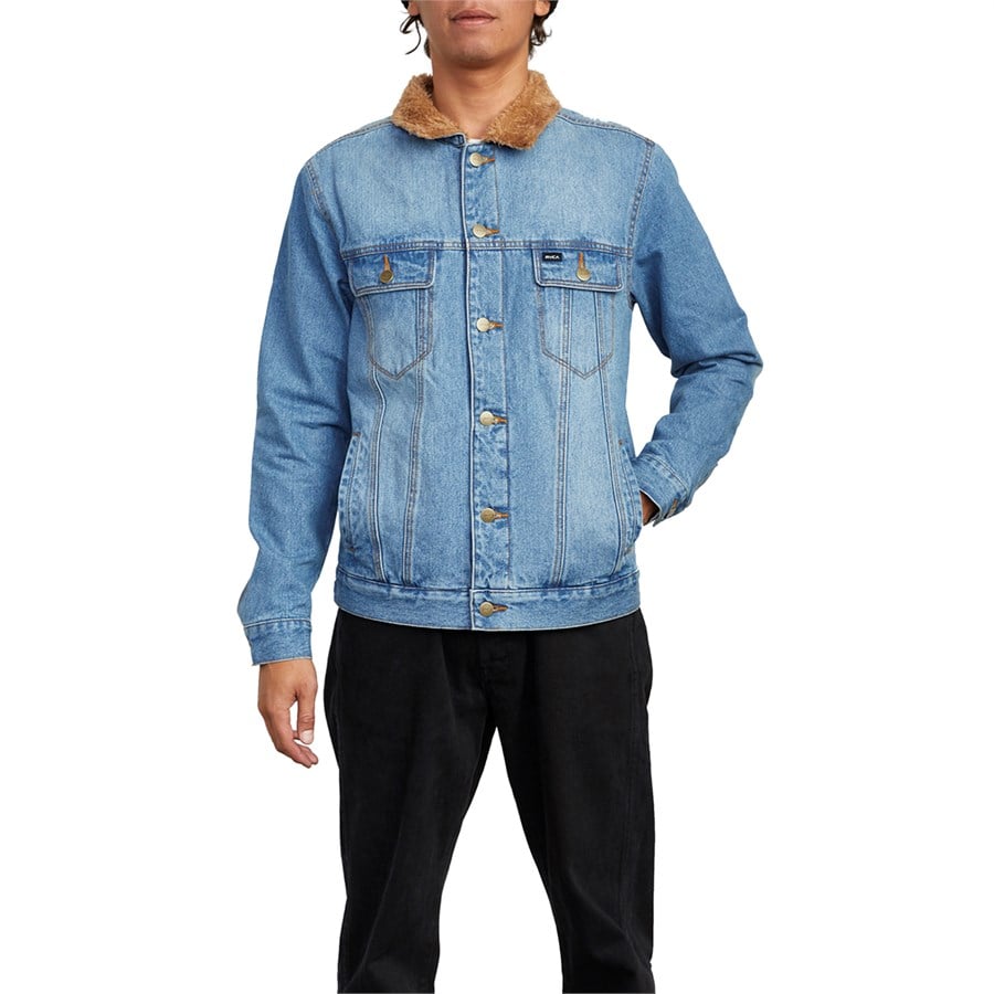 Rvca daggers deals denim jacket