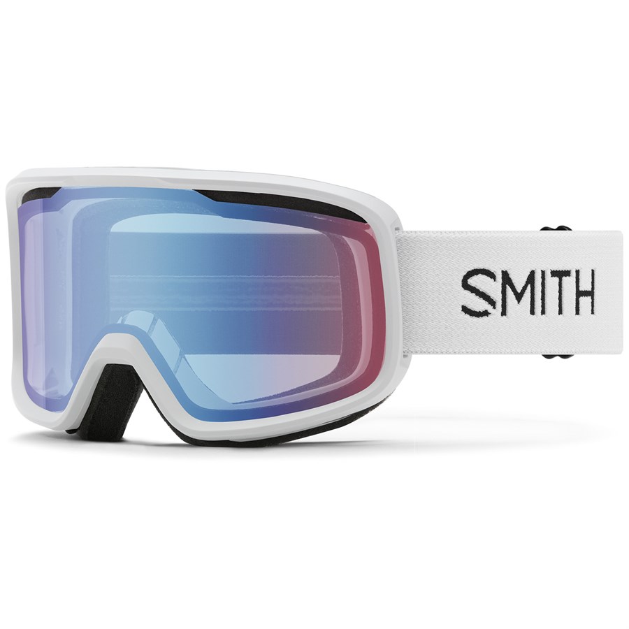 Black, Blue Sensor Mirror Smith Frontier Snow Goggle