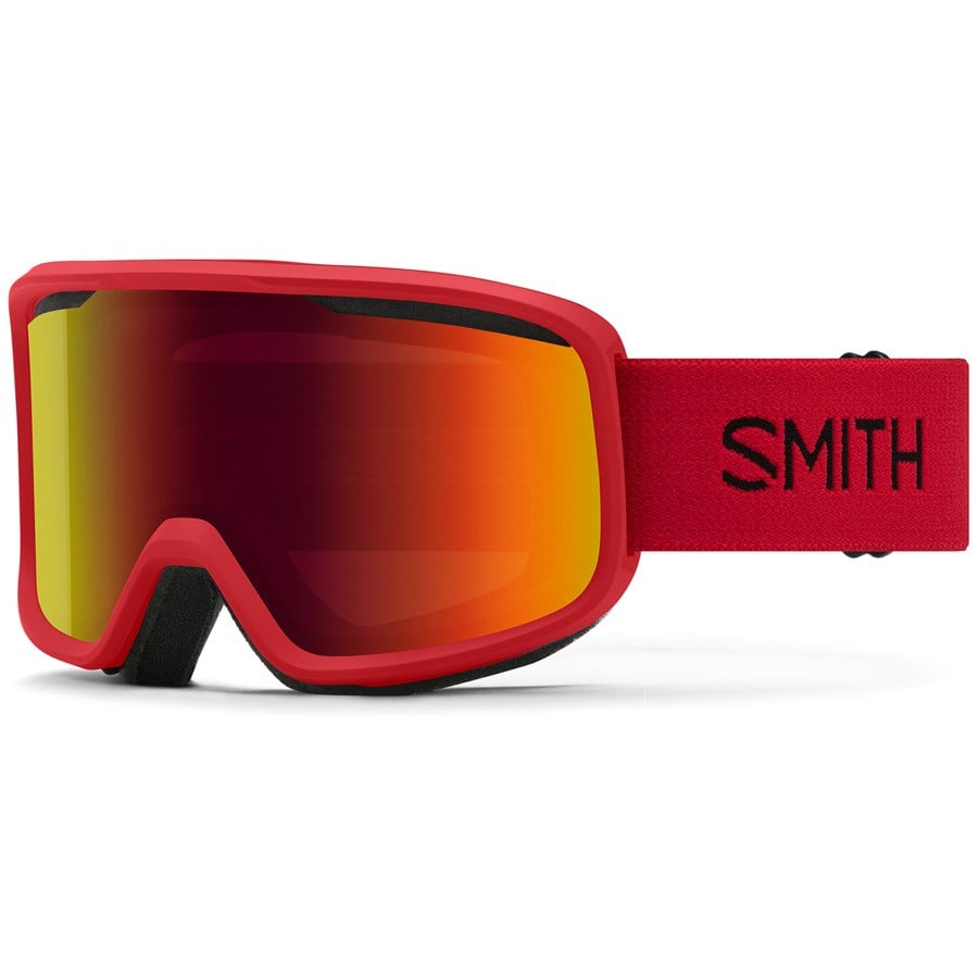 【ております】 Smith Frontier Snow Goggles Charcoal/Blue Sensor Mirror