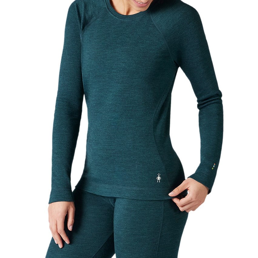 Wool Thermal Base Layer Set: Womens Spring Thermal Underwear With