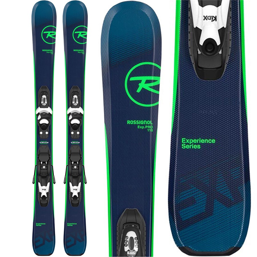 Rossignol Experience Pro Skis + Kid X 4.5 Bindings - Kids