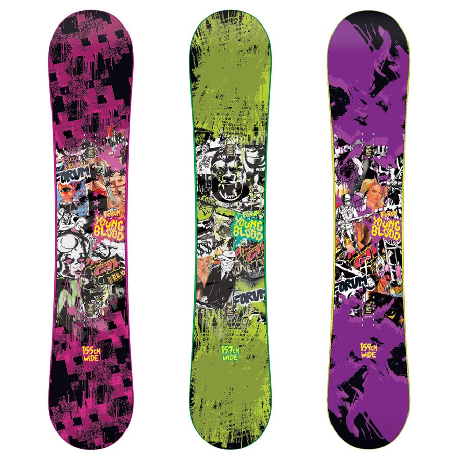FORUM YOUNGBLOOD スノーボード板 157cm Forum Youngblood Wide Snowboard 2009 | evo