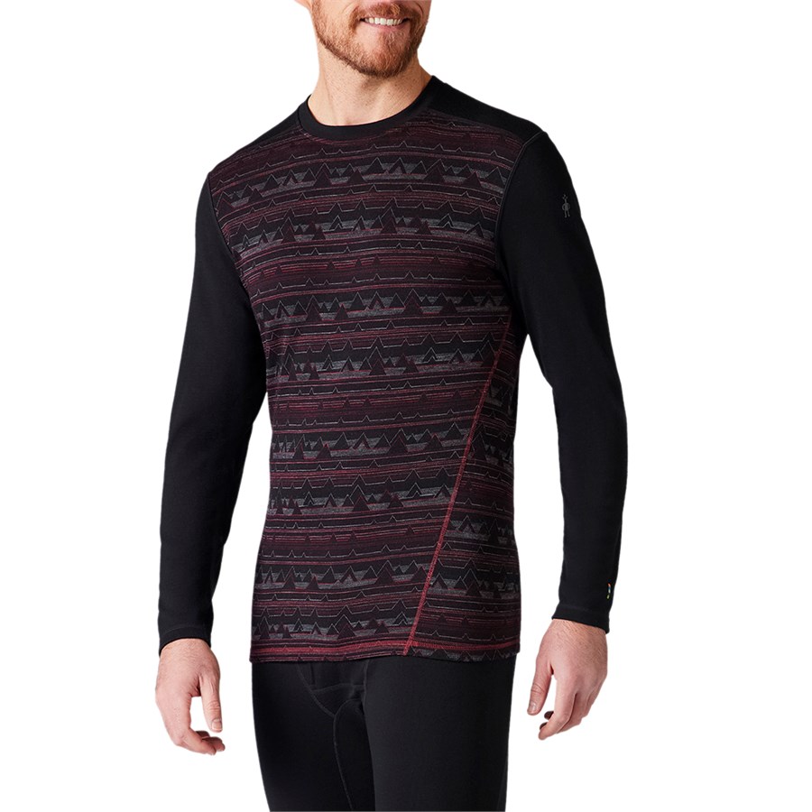 smartwool merino 250 baselayer pattern crew