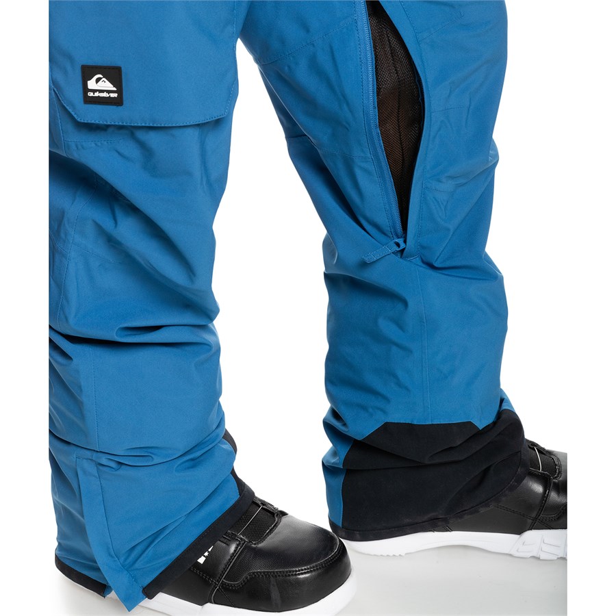 Quiksilver UTILTY PT - Pantalones de snowboard - brown/marrón 