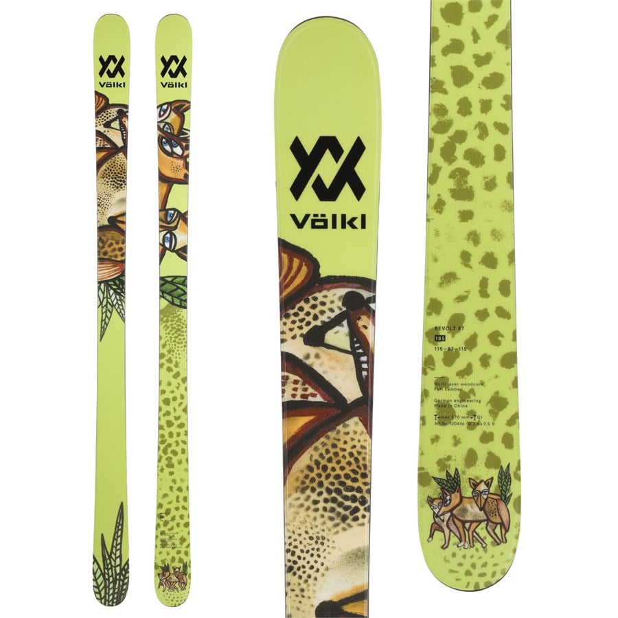 Details about   Volkl Revolt 87 Skis w/ Marker Jester Pro Bindings 