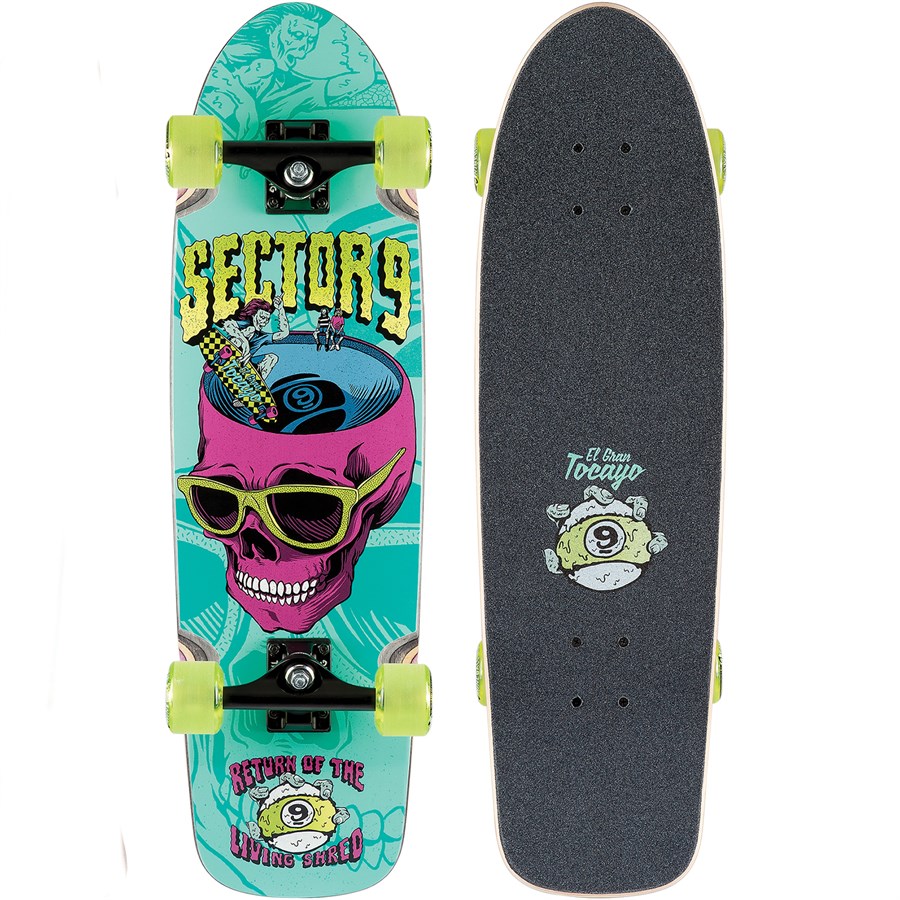 Sector 9 Return of Shred Cruiser Skateboard Complete | evo