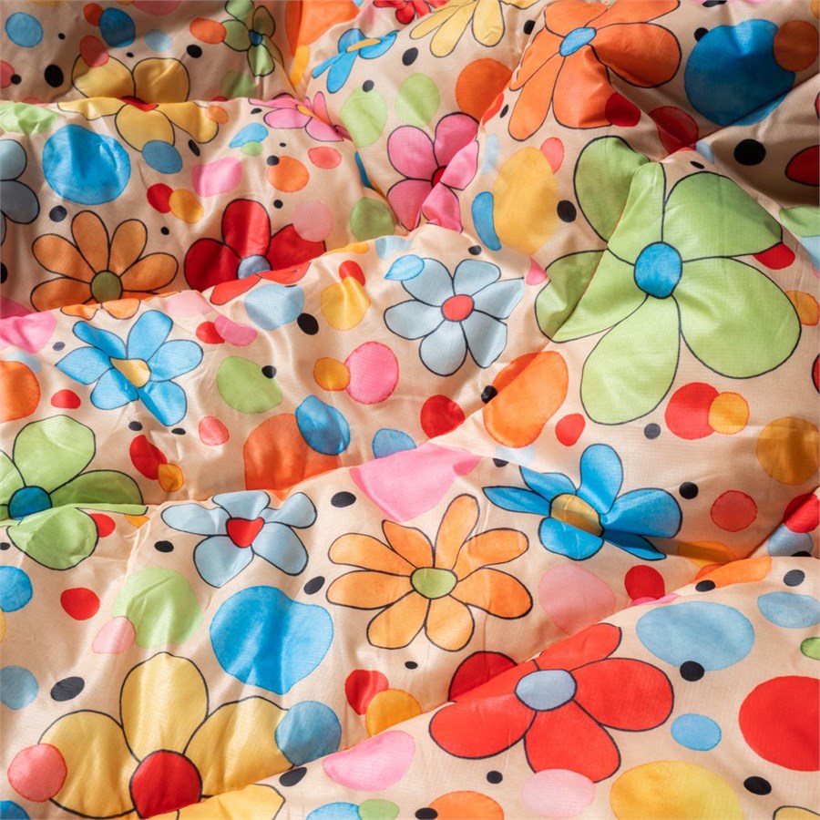 RUMPL Original Puffy Blanket Dots and Daisies shops