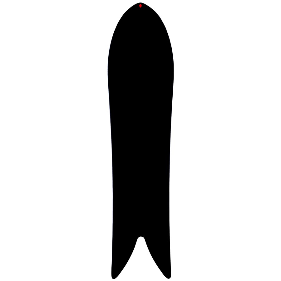 Gentemstick Rocket Fish Outline Core Snowboard 2021 | evo