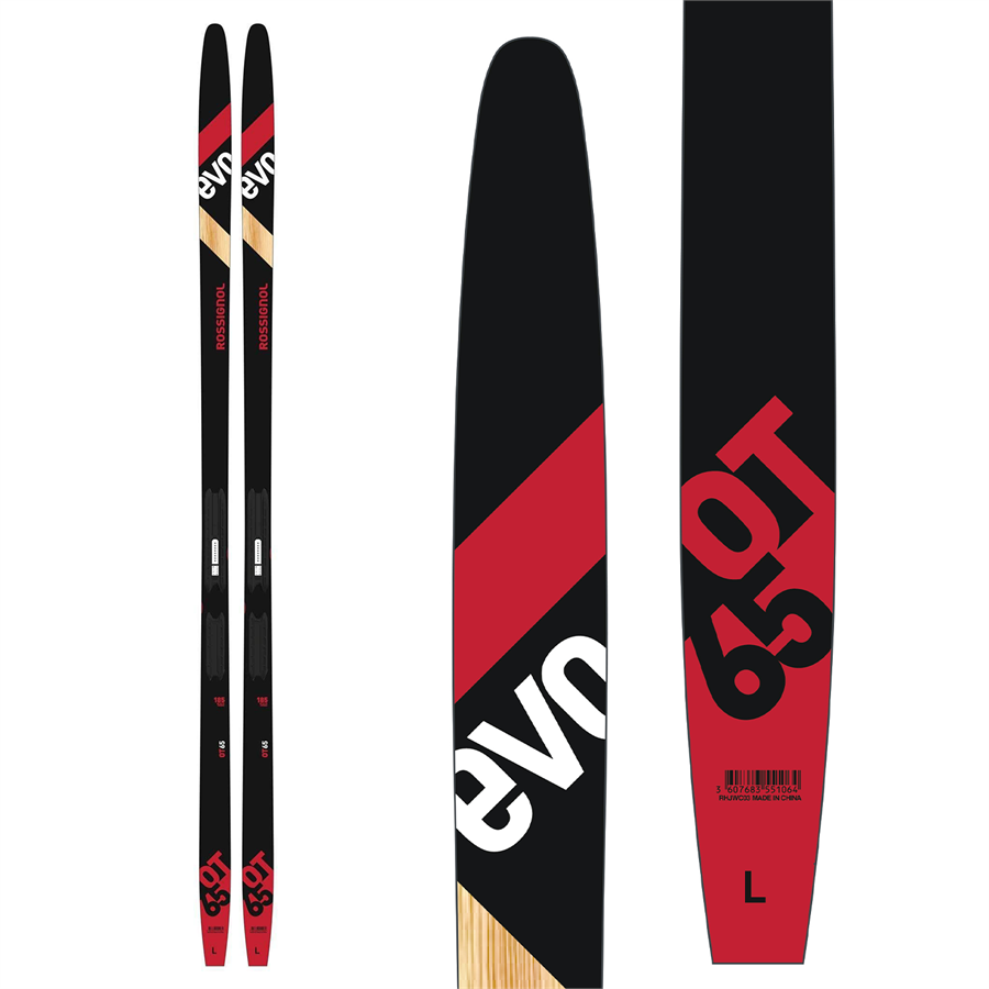 rossignol evo cross country ski package
