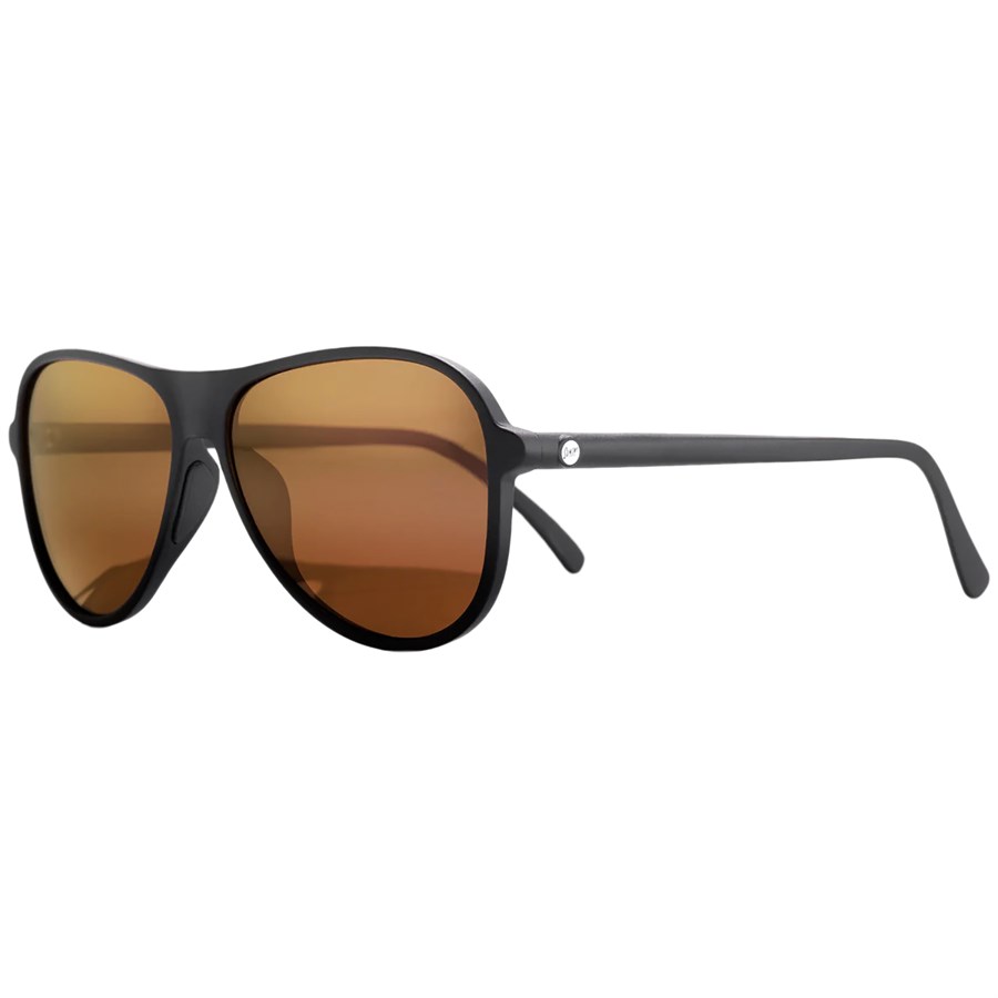 NEW SUNSKI women\'s foxtrot aviator sunglasses in black bronze Tortoise Amber Astra Polarized Sunglasses | Sunski main image 3