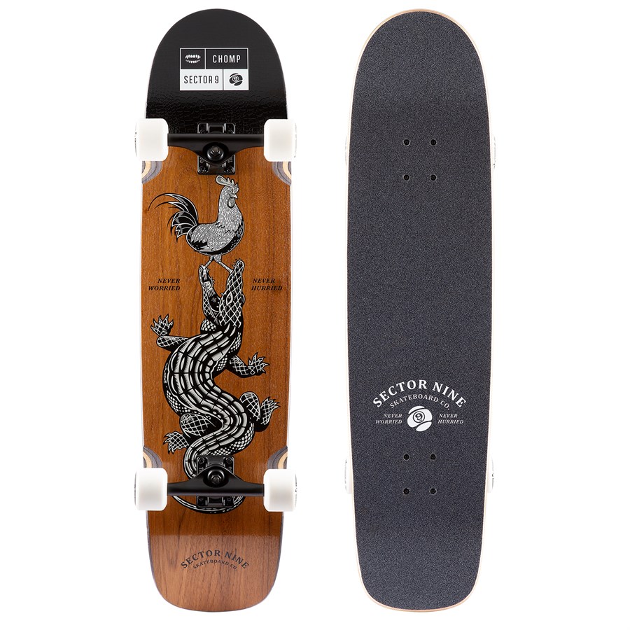 SECTOR 9スケートボード コンプリート Rooster Sweeper Sector 9 Rooster Sweeper Longboard Complete | evo Canada
