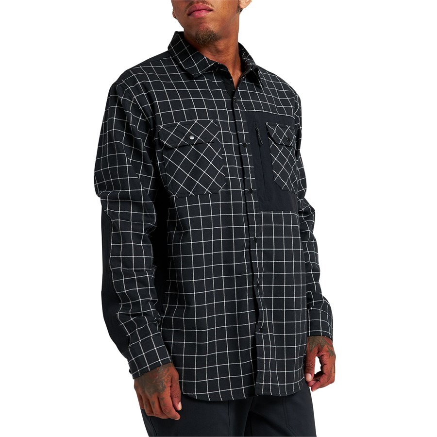 Burton Brighton Long Sleeve Performance Flannel Men s evo