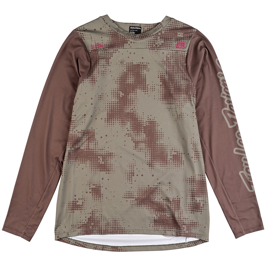 Troy Lee Designs Maillot Manches Longues Hommes - Skyline - Mono Charcoal