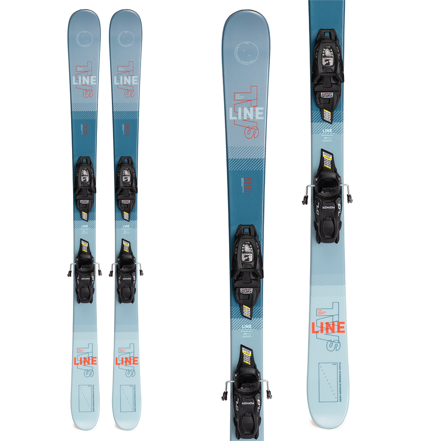Line Skis Tom Wallisch Shorty Skis + FTD 4.5 Bindings - Toddler
