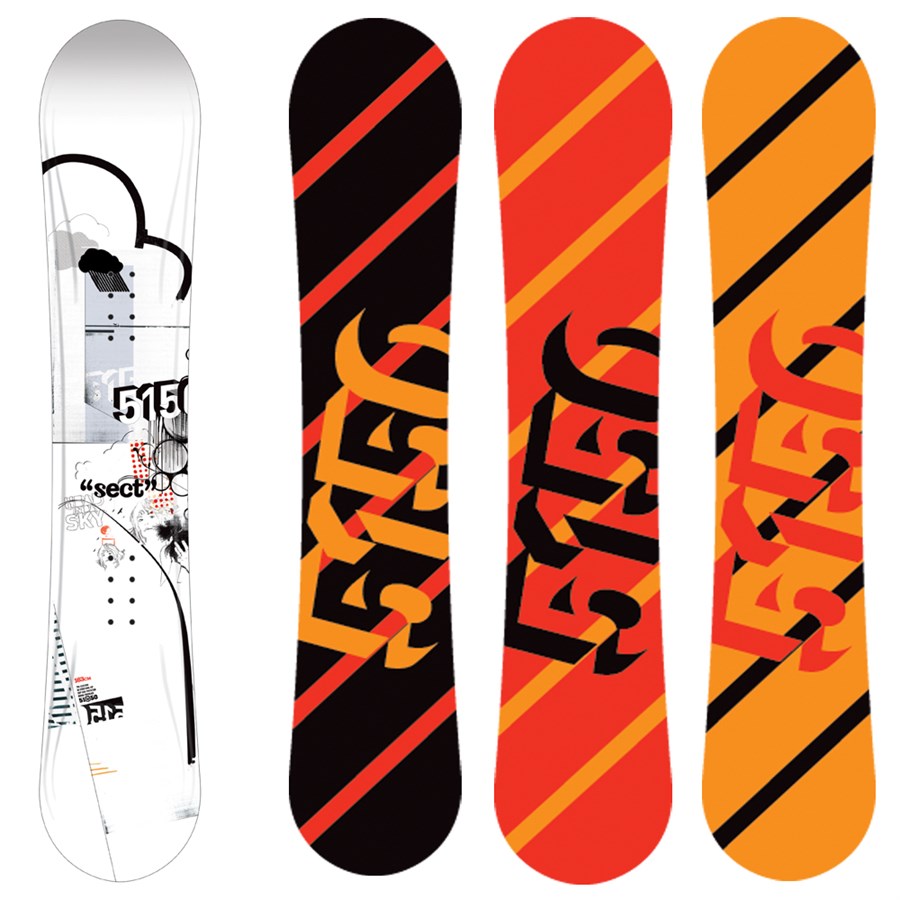 5150スノーボード 152cm 5150 Sect Snowboard 2009 | evo