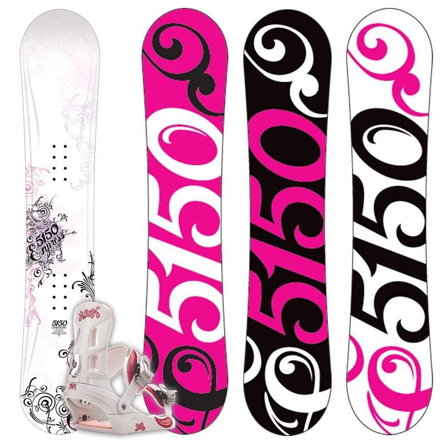 5150 Empress Snowboard + Empress Bindings - Women's 2009 | evo