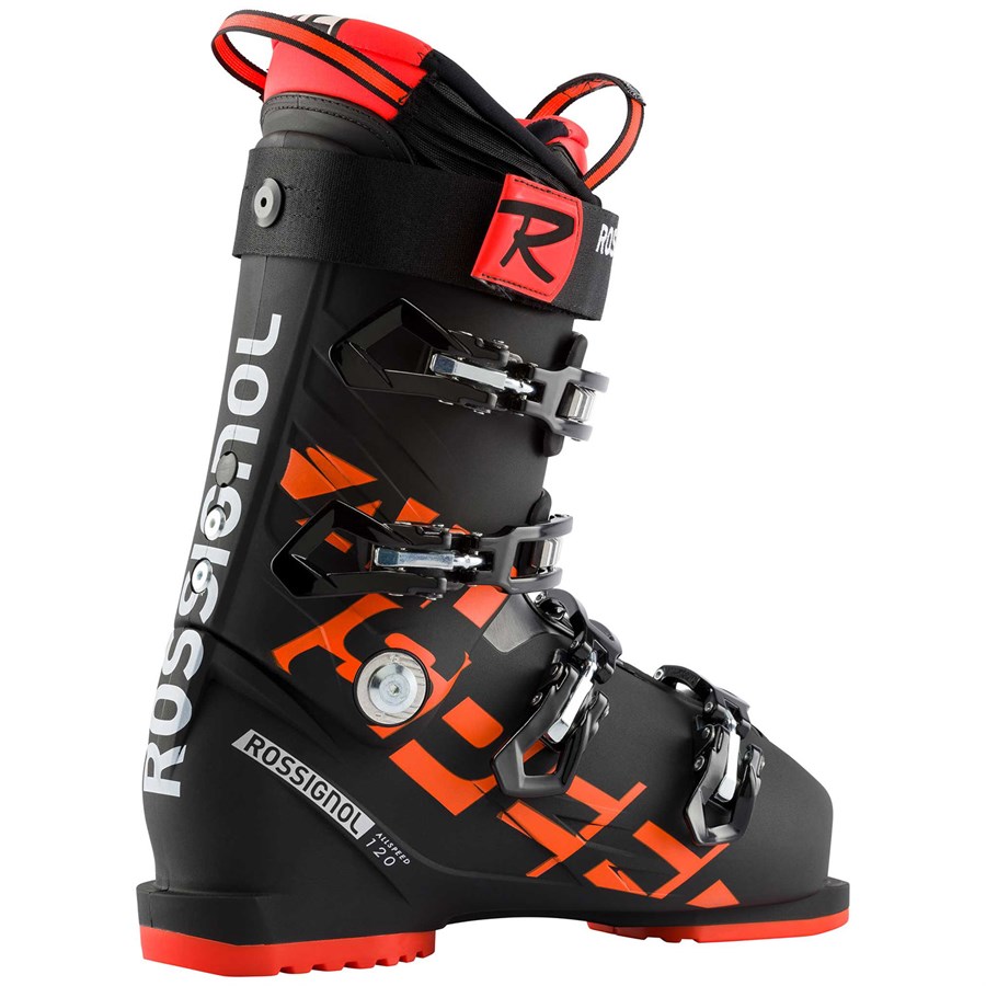 Black Rossignol Men's Allspeed Pro 120 Ski Boots Red 