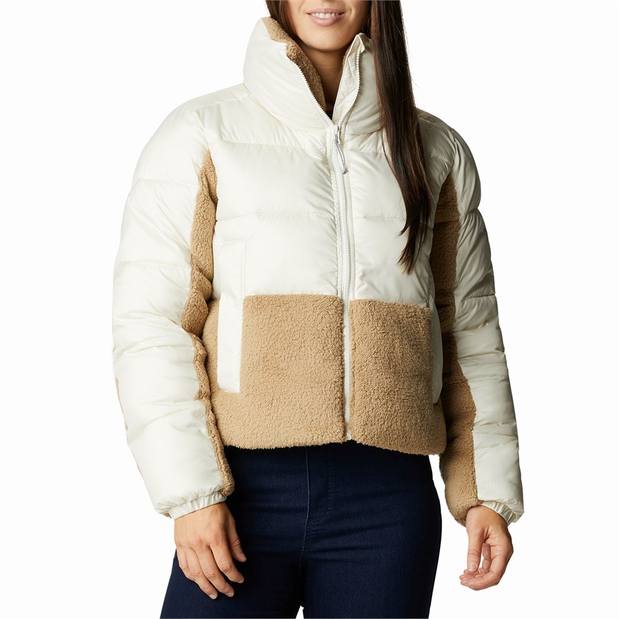 Columbia Leadbetter Point Sherpa Hybrid Jacket Women s evo