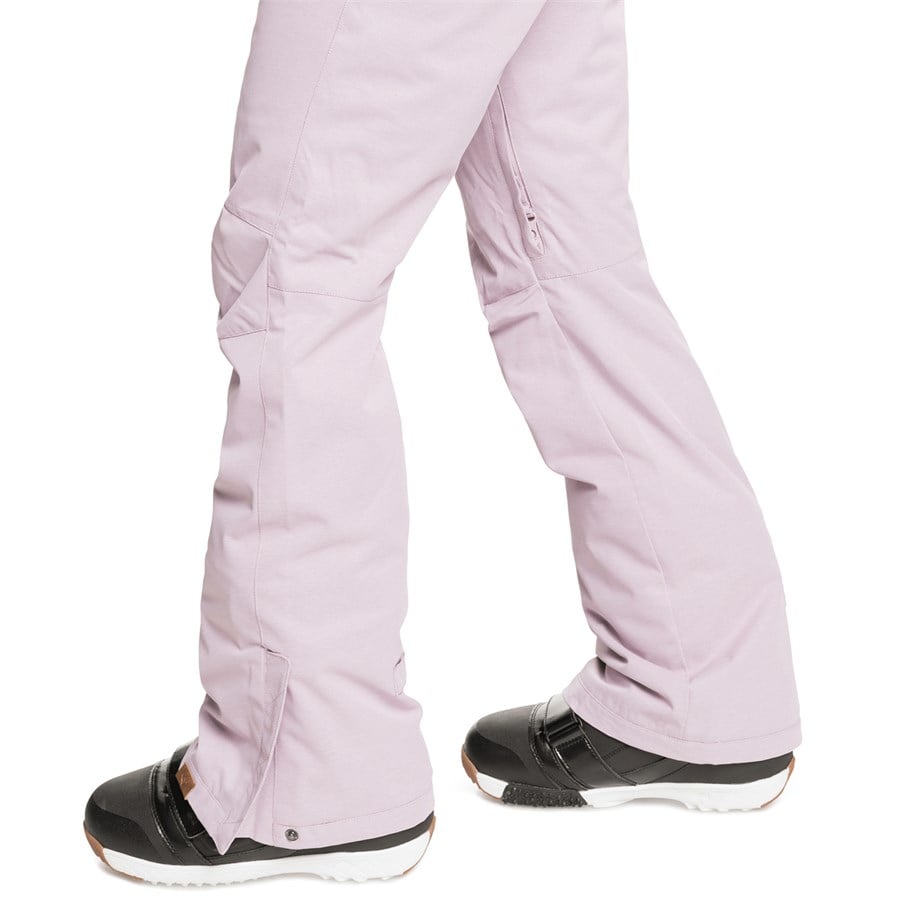 Nadia Printed - Snow Pants Silver Pink Tie Dye