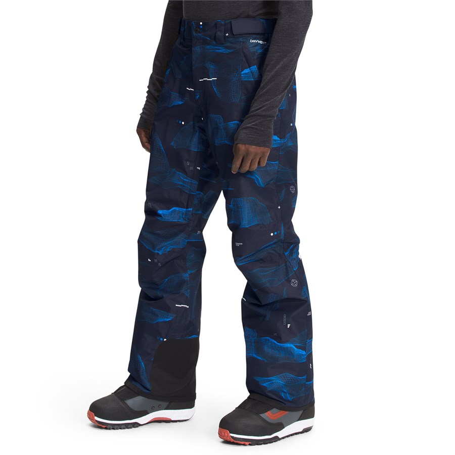 north face camo snow pants