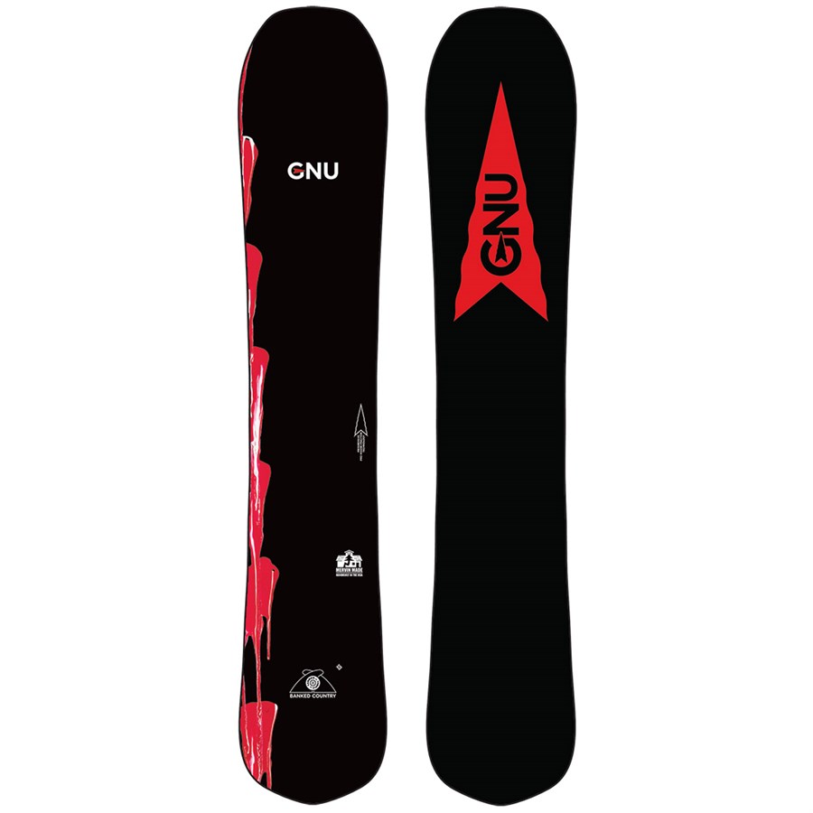 GNU Banked Country Snowboard 2022 | evo