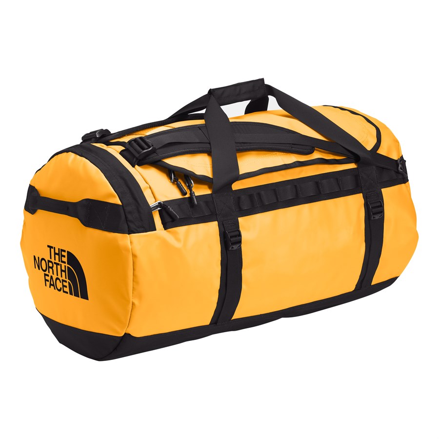 The North Face Base Camp Duffel Large Summit Gold TNF Black