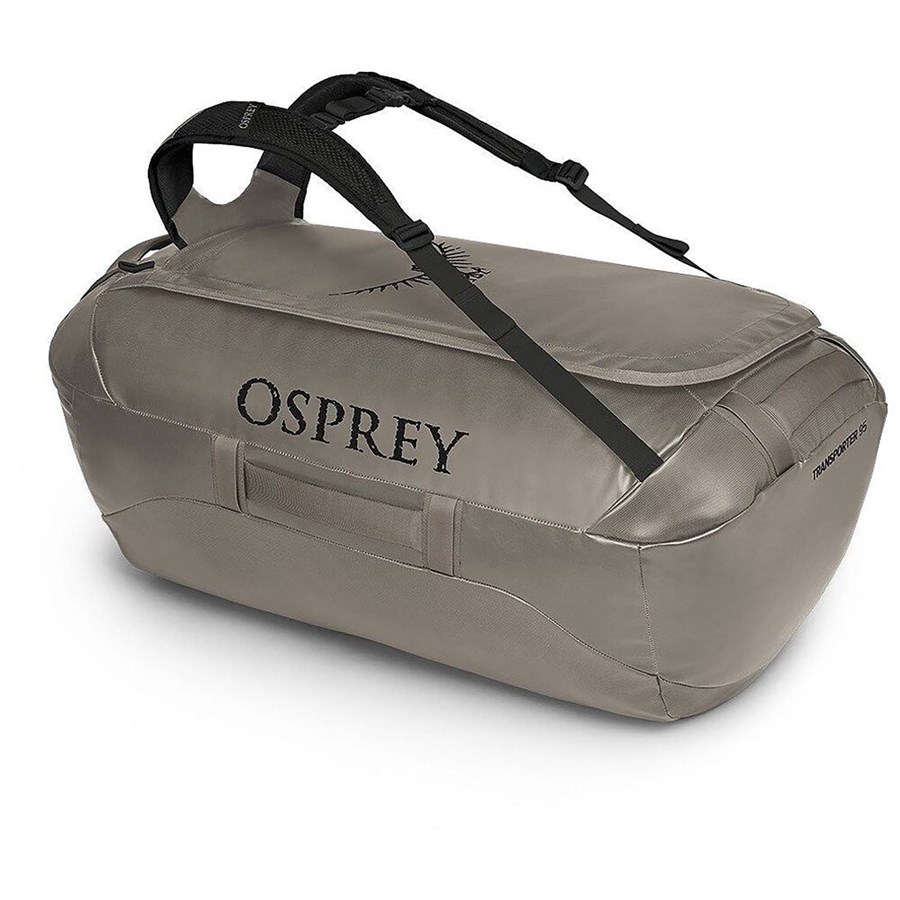 duffle bag osprey resistant NanoTough exterior fabrics that incorporate 100% recycled high Osprey Transporter 95 Duffel Bag