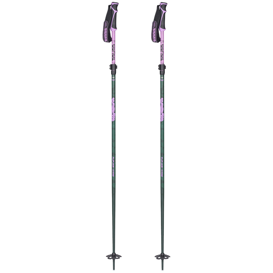 K2 Freeride Flipjaw Adjustable Ski Poles | evo