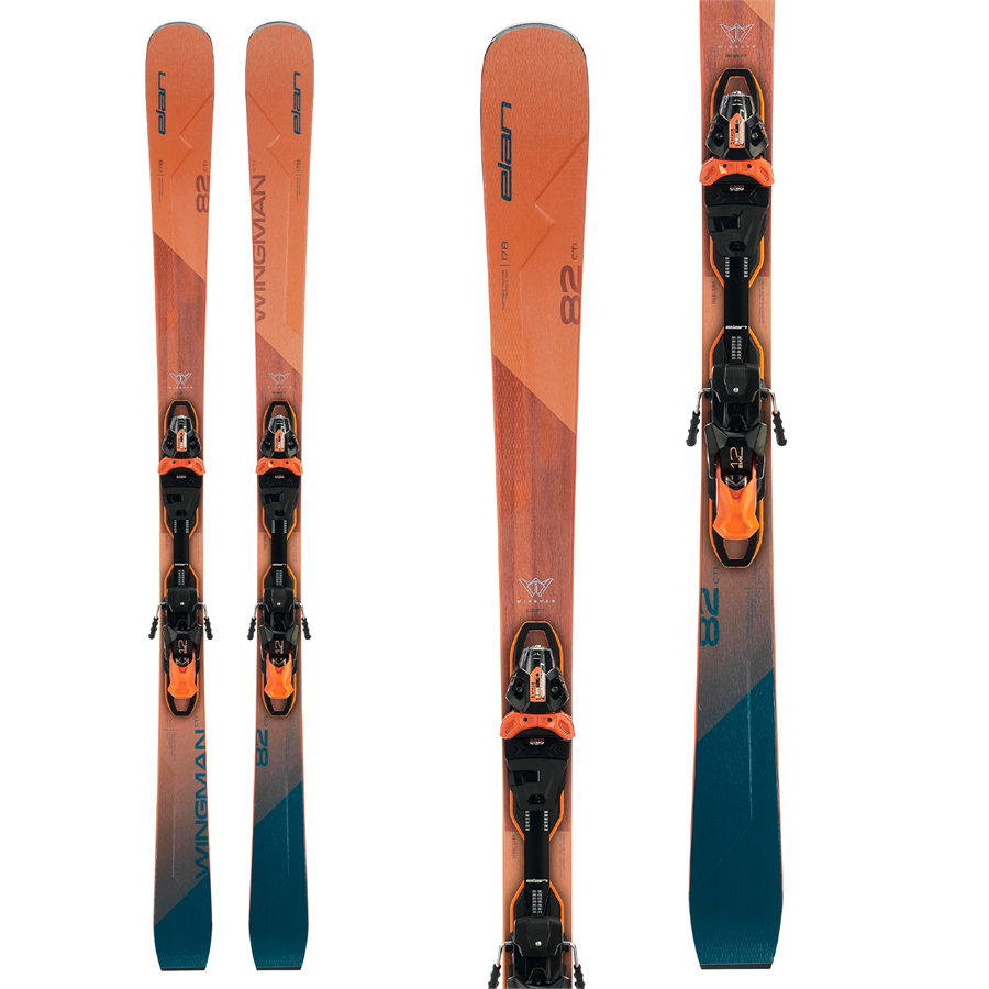 Elan Wingman 82 TI Skis (Ski Only) 2022 172 並行輸入品