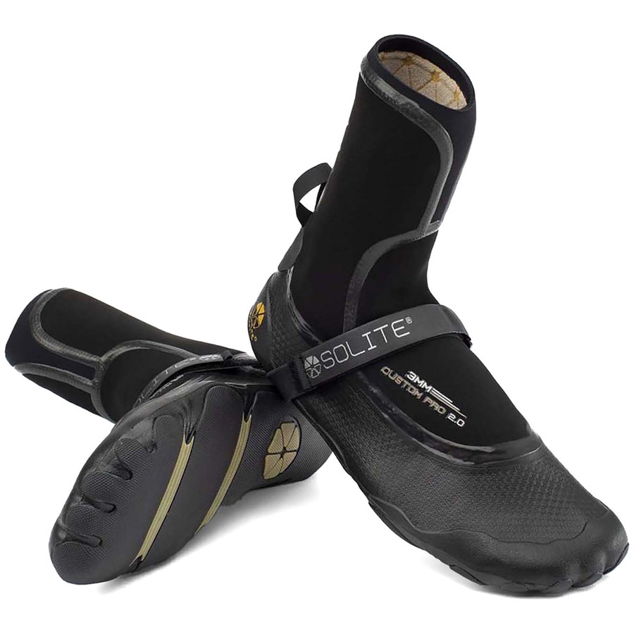 サーフィン・ボディボード SOLITE SURF BOOTS 3mm CUSTOM 2.0 27cm 3mm Custom 2.0: Custom Fit for Barefoot Feel – Solite Boots