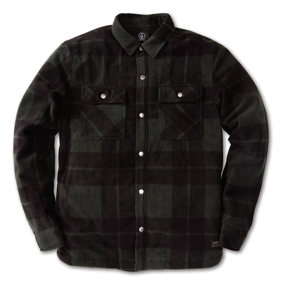 Volcom Bowered Fleece Long-Sleeve Shirt | evo