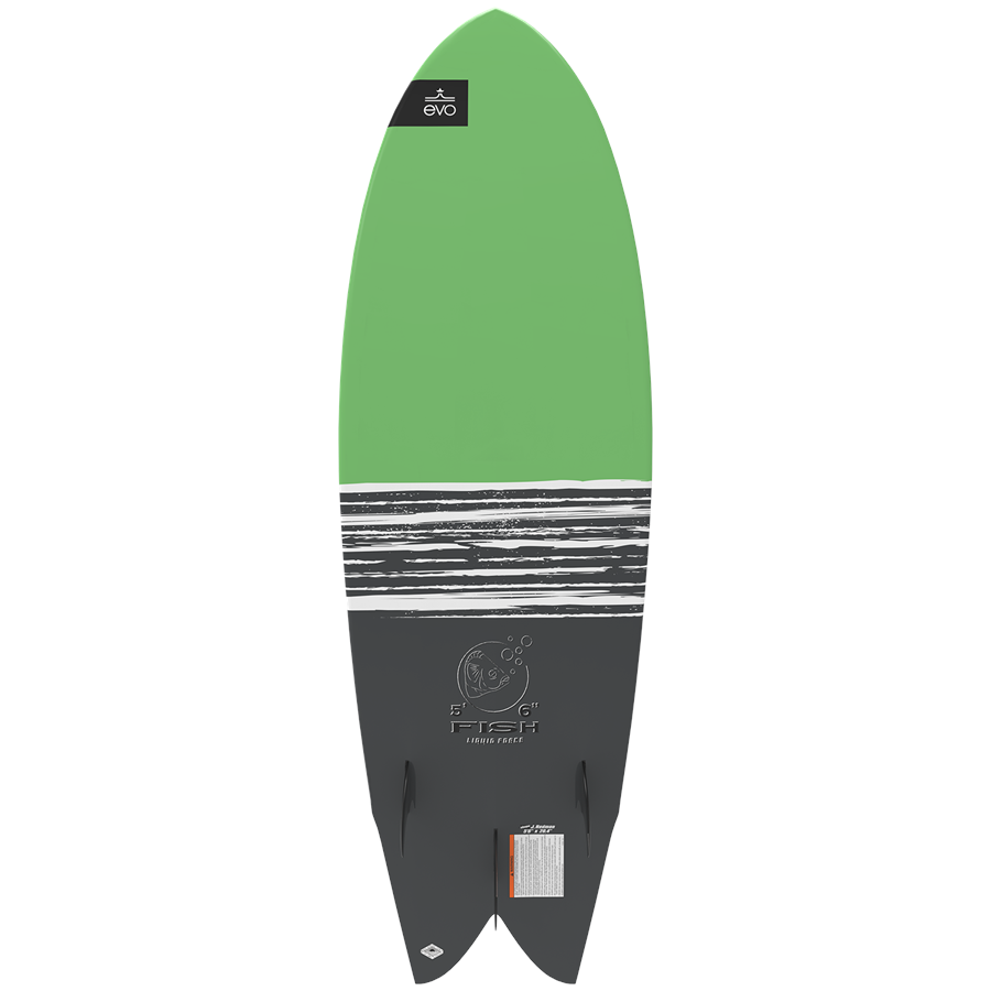 liquid force x evo fish wakesurf board