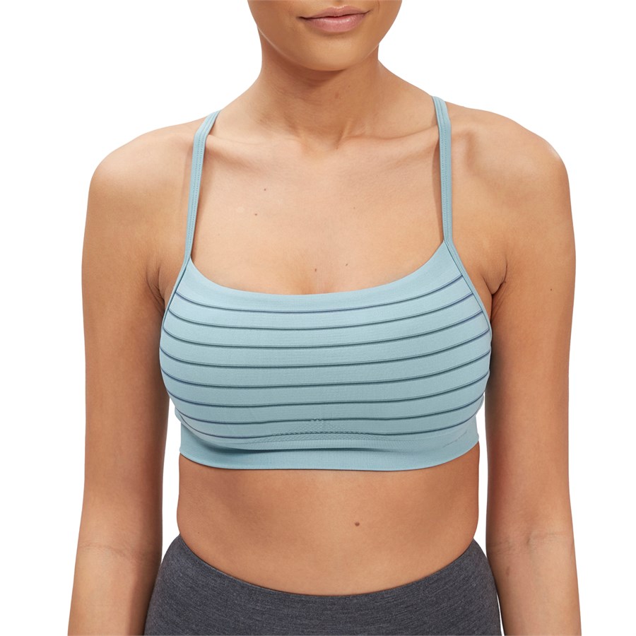Patagonia Active Sports Bra Womens Blue Gray